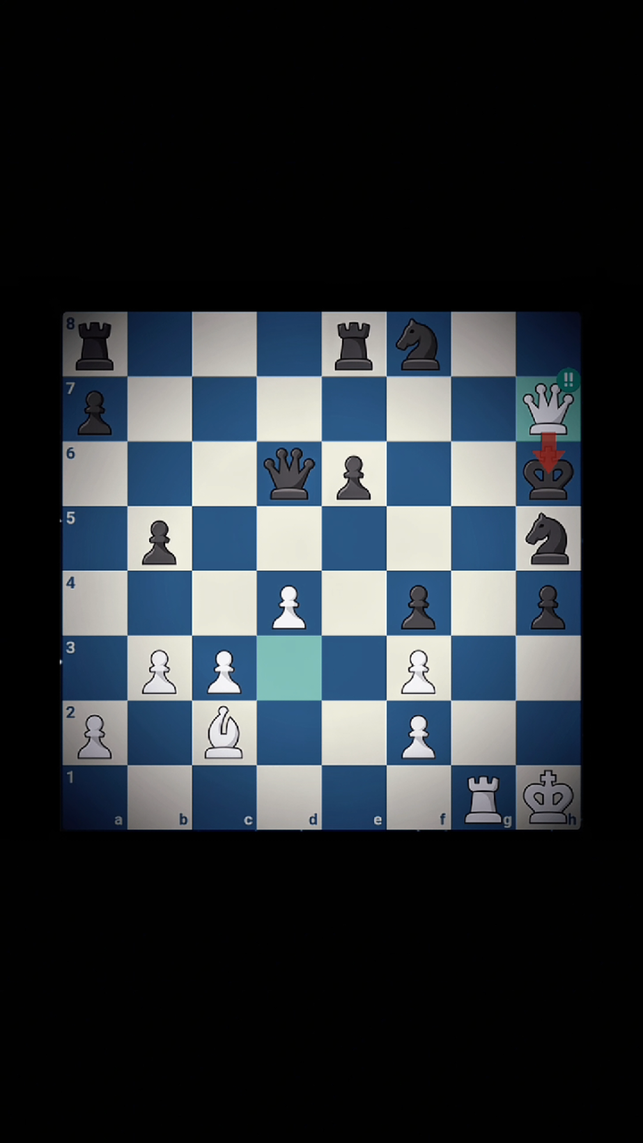 a rare rook smothered checkmate . The Danish 🇩🇰 Immortal  #chess  #queensacrifice  #checkmate  #brilliant  #brilliantchess  #brilliantmove 