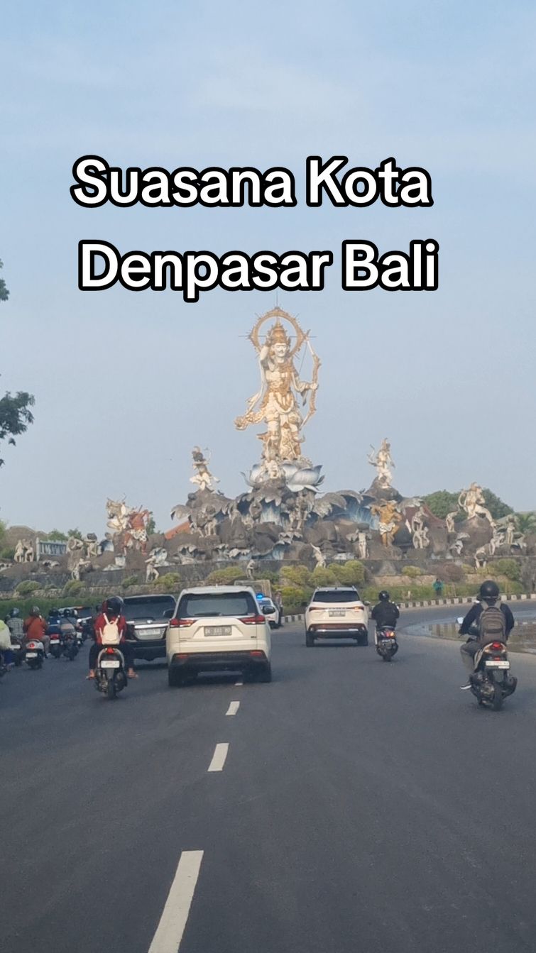 Suasana Kota Denpasar Bali  #bali #denpasar #infobali #trending 