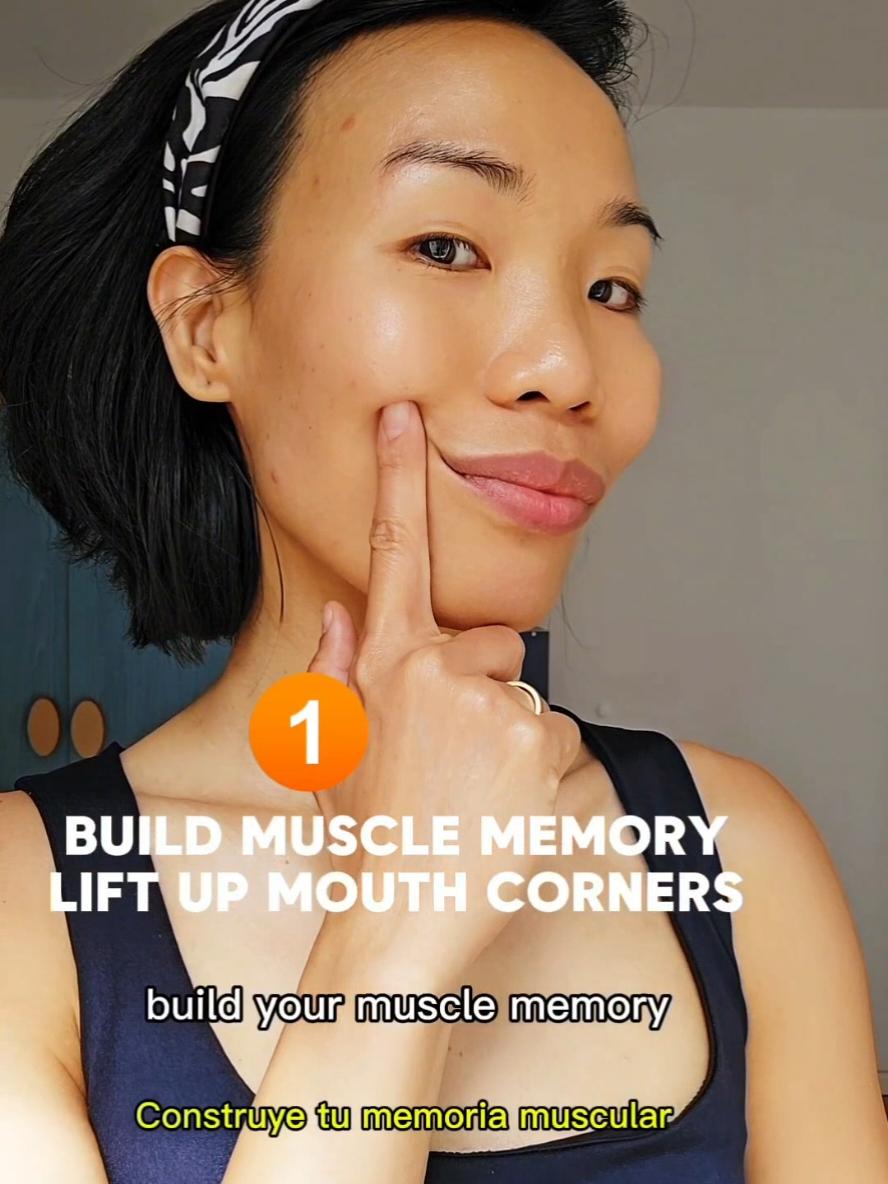 Can’t Move Your Cheek Muscles? Start Here! If you’re struggling to move your cheek muscles, don’t worry! It’s all about building strength and flexibility over time. Try this simple exercise to help activate and strengthen your cheeks, making them more flexible and easier to control. #trinhgeorgg #faceyoga ##facialexercise #faceworkout #facelift 