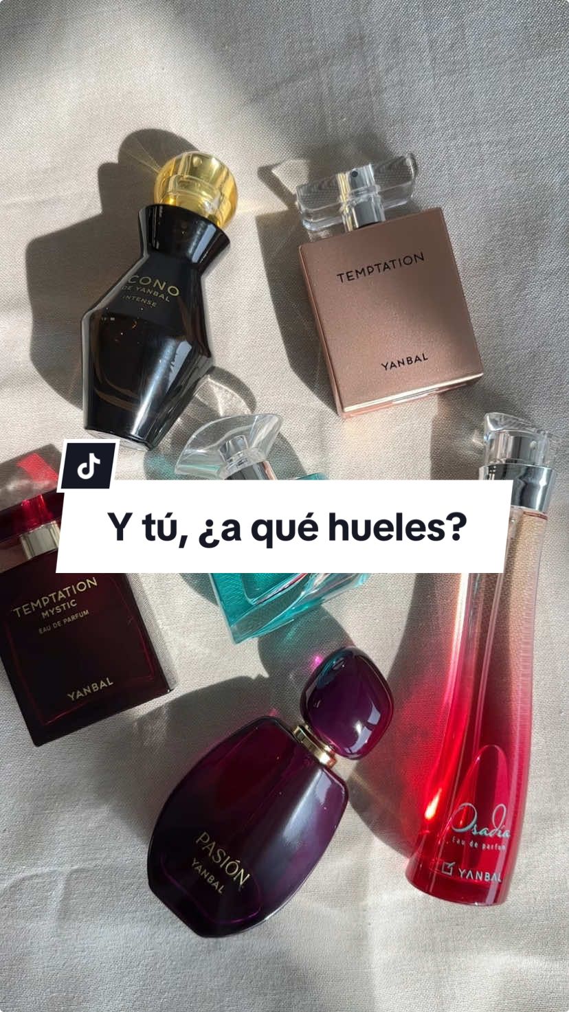 ¿El secreto para un aroma que deje huella? Cualquiera de nuestros perfumes. 💅🏻🧡 #perfumetok #perfumesyanbal #miperfumefavorito 