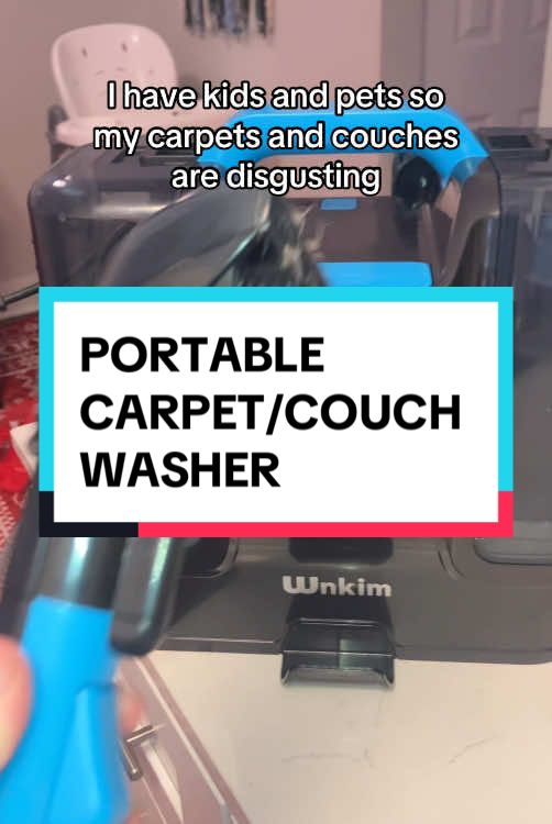 im so glad i got this!! works like magic and i love that it’s portable #fyp #carpetcleaning #petstainremover #carpetwashing #couchcleaning #couchstain #stains #disgusting #CleanTok #cleaninghacks #tiktokshopblackfriday #portable #pets #stainremover #viral #relatable 