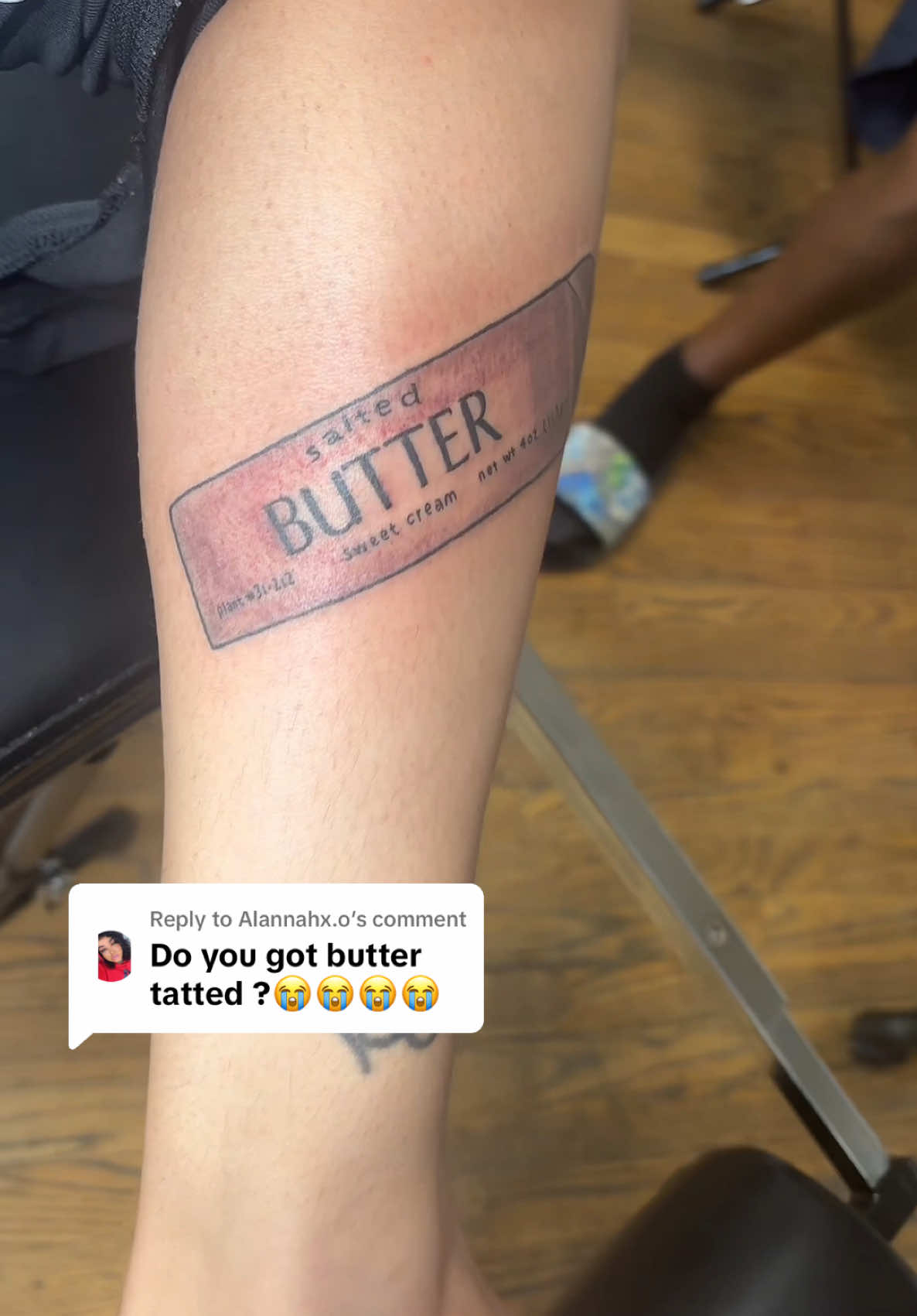 Replying to @Alannahx.o  Yessss😅 #butterrgirll #butter #fyp #butter 