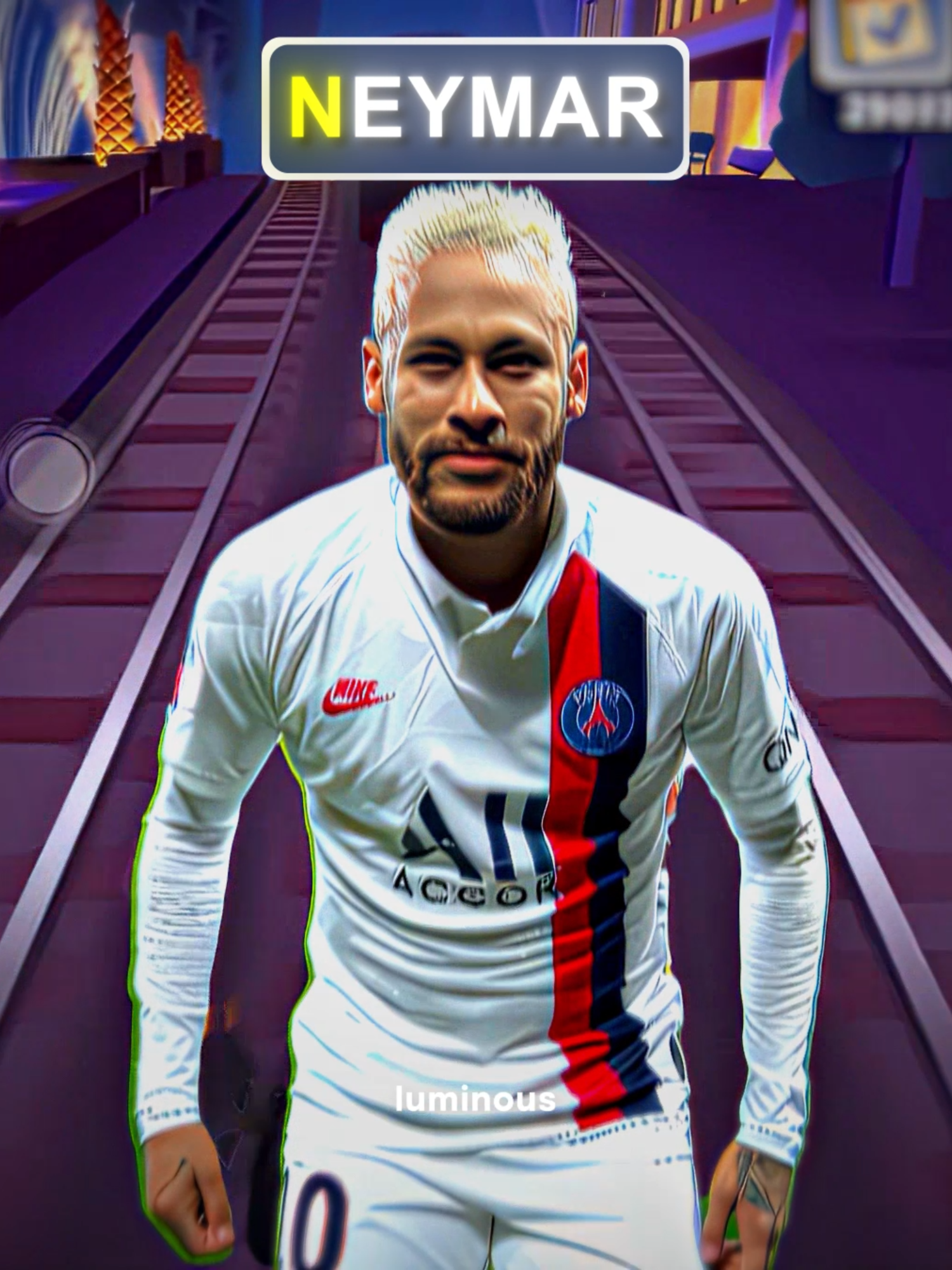 Neymar X Subway Surfers 🤩 . . . #neymar #edit #aftereffectsedits #Soccer #fyp #neymarjr #njr10