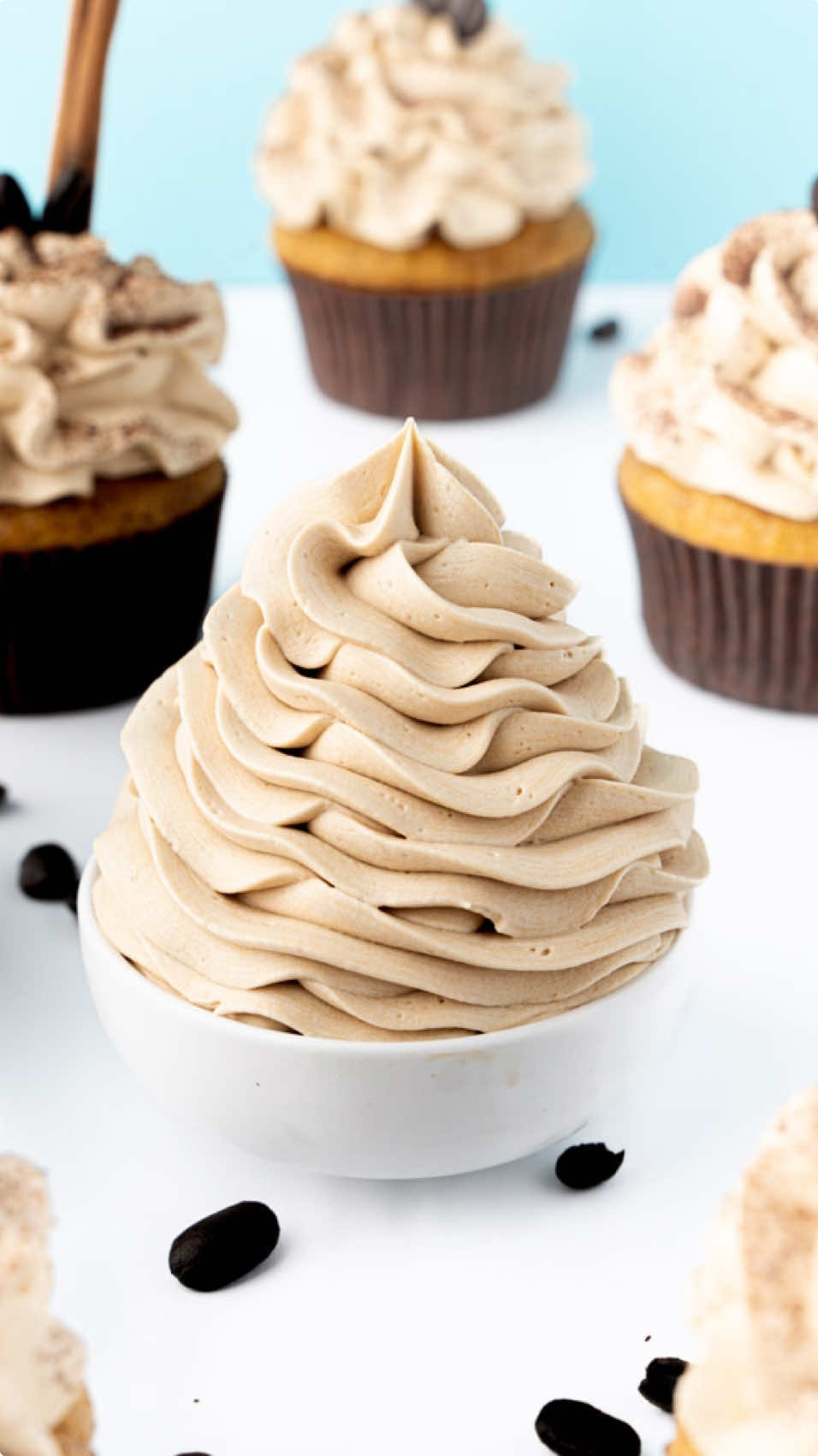 Coffee is my love language, so naturally this coffee buttercream frosting is one of my personal favorites! Recipe on cakemehometonight.com! #coffee #buttercream #buttercreamfrosting 