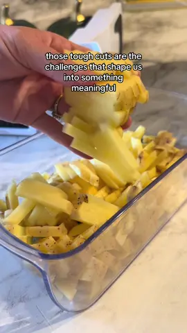 Making french fries is just like life, so make your homemade french fry journey easier by getting the vegetable chopper linked in the bottom lefthand corner while its on sale! #vegetablechopper #cookingtime #veggies #fullstar 
