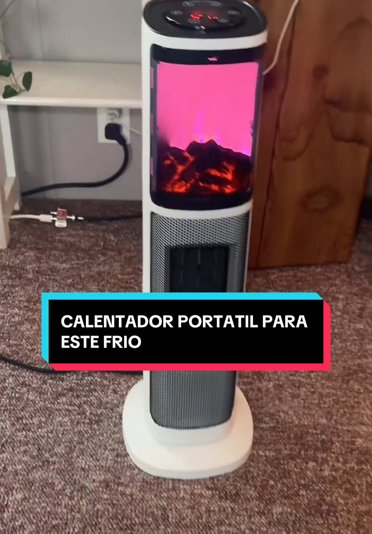 ¡CALENTADOR DE TORRE DE CHIMENEA! Increíble calentador portátil con el MEJOR ambiente de chimenea incluido. Viene con un control remoto para cambiar cómodamente la configuración sin tener que levantarse y cambiarlo. A la venta ahora y vendiendo tan rápido, ¡corre y coge el tuyo hoy! #towerheater #spaceheater #fireplaceheater #heater #fireplace #coldnights #firetower #spaceheater #electricfireplace #tiktokshopcybermonday #tiktokshopblackfriday #tiktokshopholidayhaul #cozycountdown #creatorboostcamp #treasurefinds #selfcarefinds 