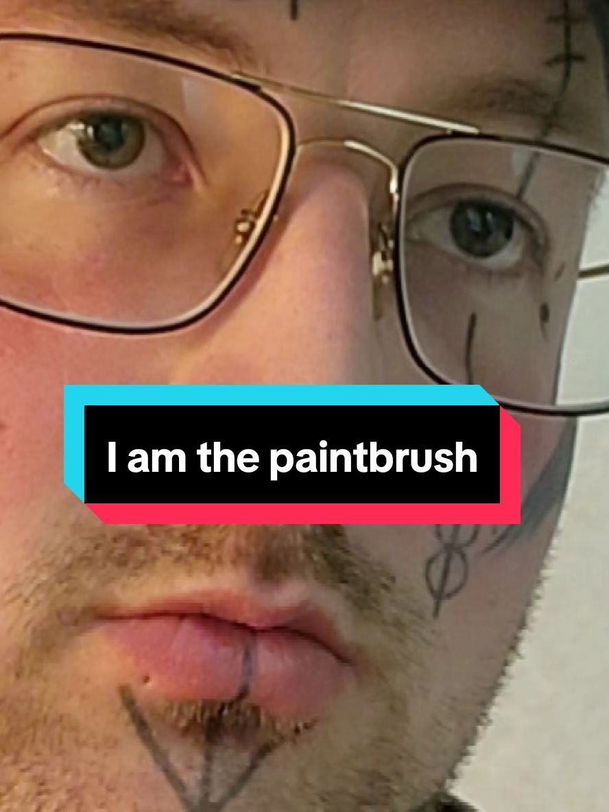 I am the paintbrush. #art #painting 