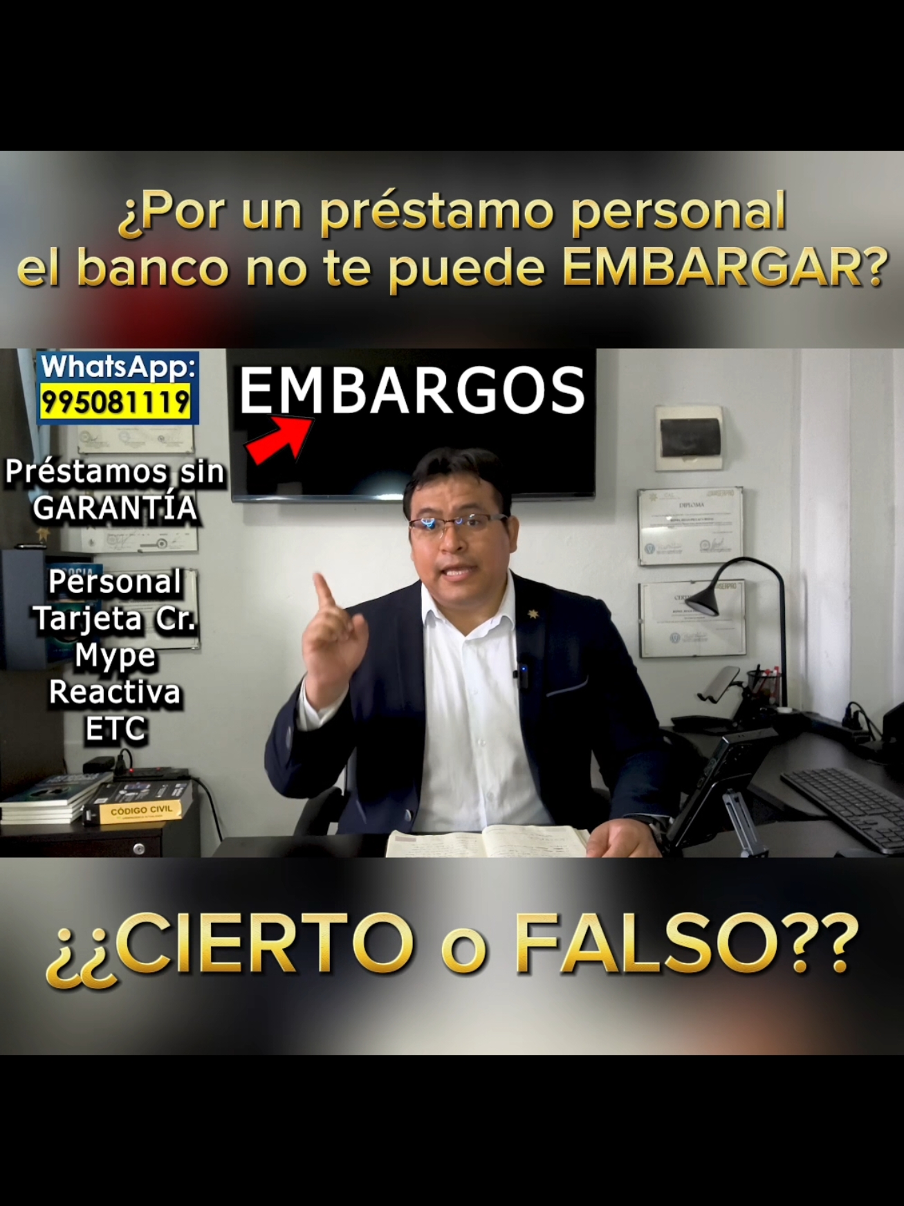Por préstamo personal o tarjeta de crédito ¿Hay EMBARGO? #peru🇵🇪 #cerodeudas #deudasbancarias #finanzaspersonales #salirdedeudas 
