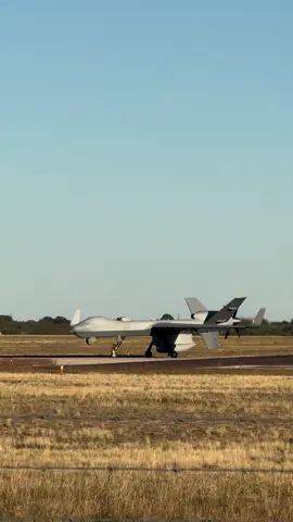MQ-9 Reaper #aviation #avgeek #mq9reaper #generalatomics #aviationdaily #aviationlovers #drone #sanangelo #texas #viral #fypシ #fyp #foryou #mathisfield 
