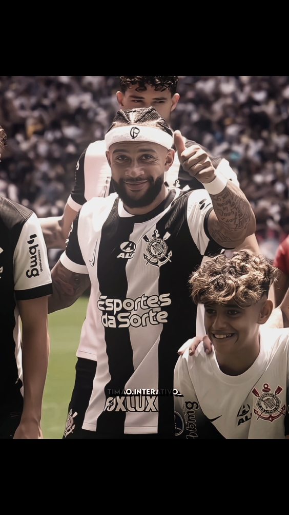 na imaginação... 💭 #memphis #depay #corinthians #sccp #futebolbrasileiro 