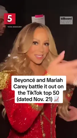 @Beyoncé‘s “Diva” nears the No. 1 spot on the @TikTok Billboard Top 50 chart. #billboard #charts #beyonce #diva #mariahcarey #alliwantforchristmas #trendingsongs #popmusic