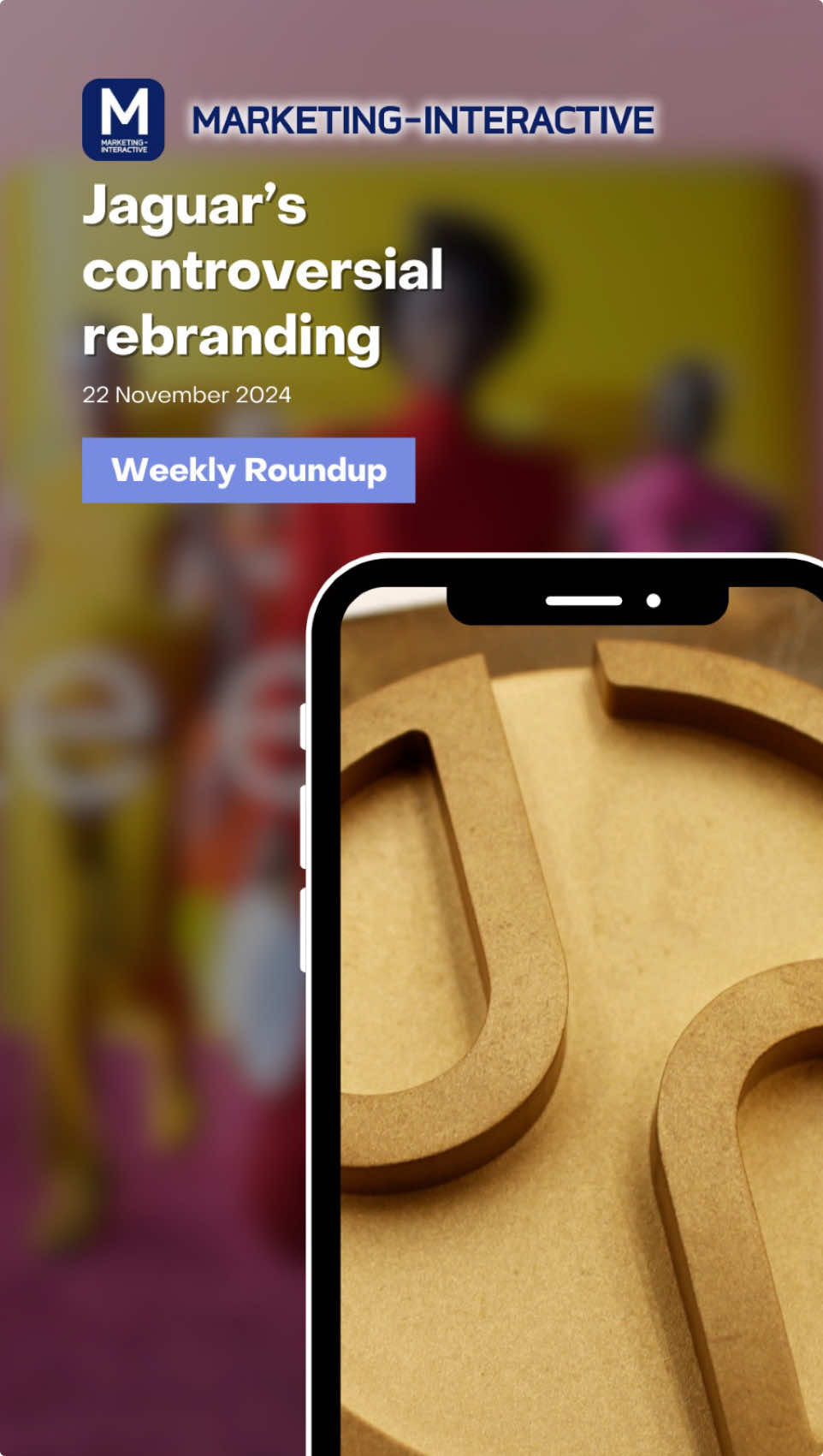 Happy Friday MARKETING-INTERACTIVE listeners and welcome back to the weekly roundup. This week is an exciting one as we dive into Coca-Cola's AI-generated holiday ad, Jaguar's controversial rebranding and more. #podcast #jaguar #rebranding #rebrand #marketing #fyp #advertising 