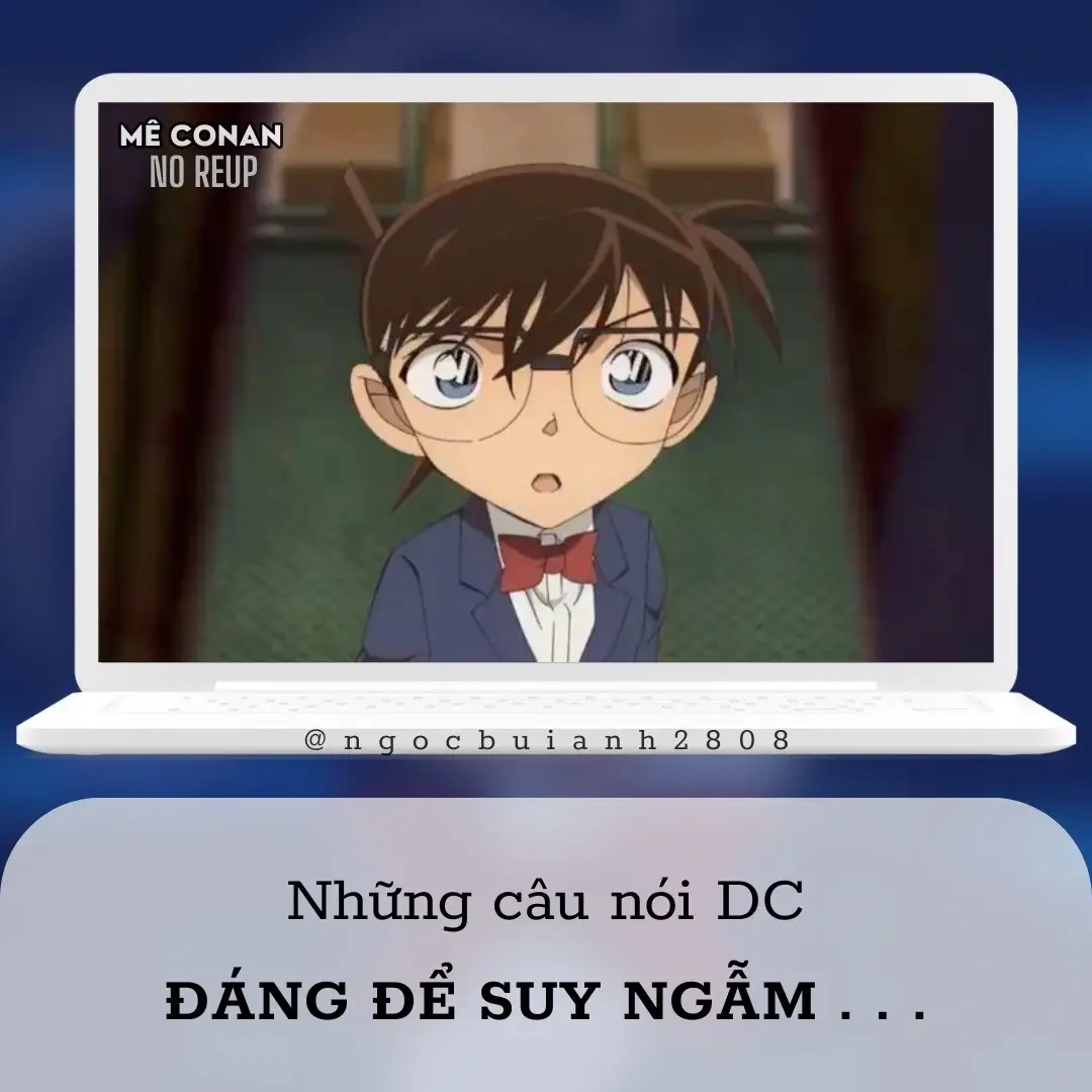 Khiến ta phải suy ngẫm... #meconan #conan #DC #anime #LearnOnTikTok #detectiveconan #thamtulungdanhconan #quote 