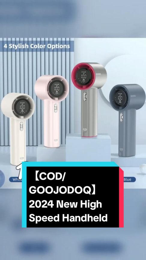 【COD/GOOJODOQ】2024 New High Speed Handheld Fan Outdoor Portable 100 Speed  Price dropped to just ₱765.05 pesos! Don't miss out! Tap the link below! #miniturbofan #TikTokShop #TikTokFashion #tiktokaffiliate #tiktokph #tiktokfinds #LearnOnTikTok 