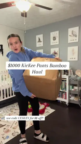 $1000 Bamboo PJ Haul from @KicKee !! USE CODE CESILEY FOR $$ OFF!! Some of their sheets are also on the way! #fyp #bamboopjs #haul #unboxing #firsttimemom #momtok #MomsofTikTok 