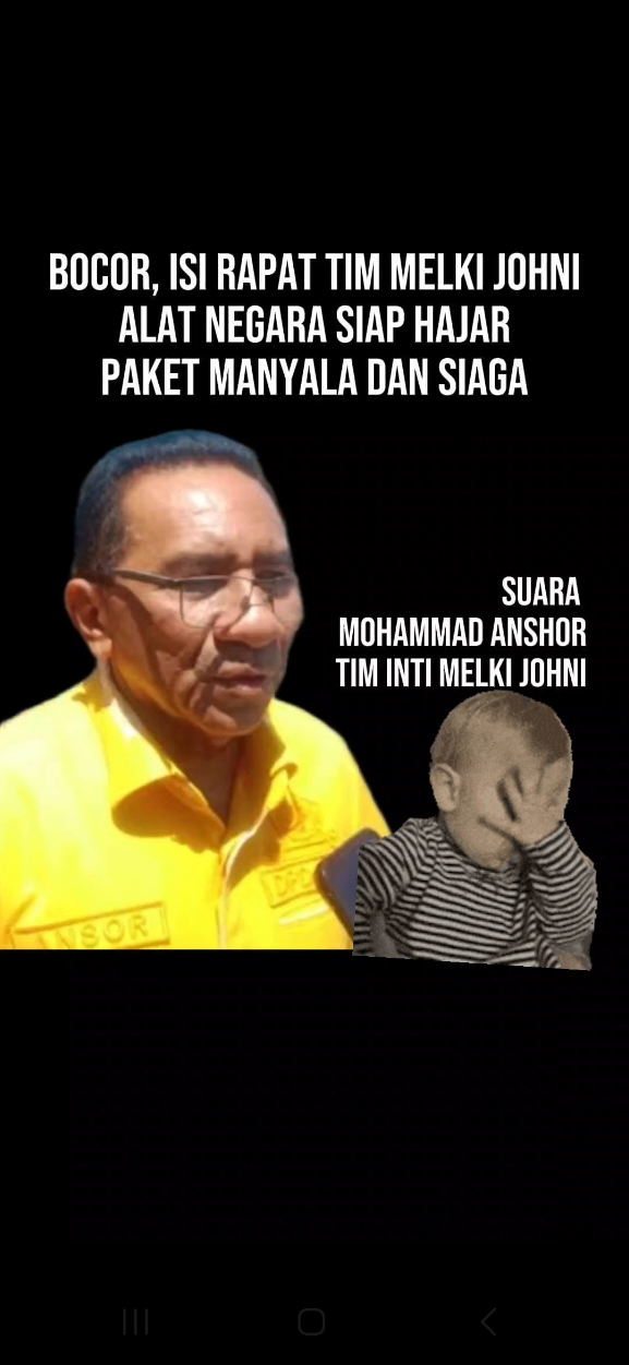 Karmana kalo sudah seperti ini #SiagaBeraniNTT #MelkiSiaga #JohniTakSepaham 