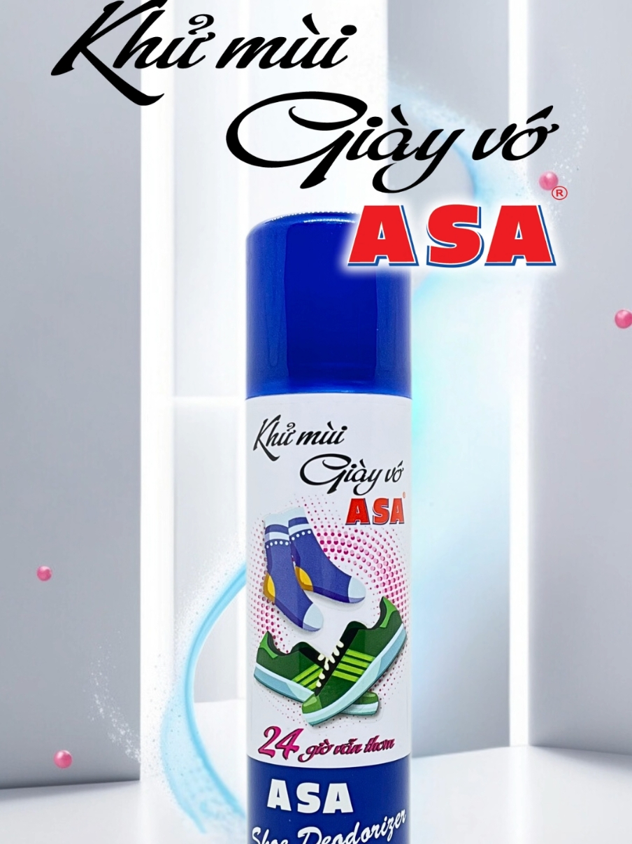 Khử mùi giày vớ ASA - Đánh bay mùi hôi, tự tin suốt 24h