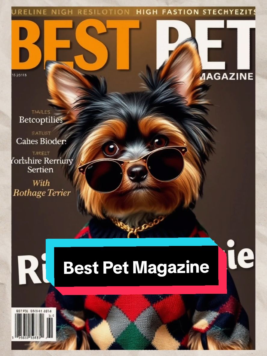 ✨️ In Honor Of My Fur Baby - R.I.P. Diesel ✨️ ● Remix App Daily Art Theme: Fun Fake Fashion Magazine ● Title: Best Pet Magazine  #Gratitude #FYP #ForYou #Explore #ExplorePage #CapCut #Art #Artist #Ai #AiArt #AiArtCommunity #Creativity #Love #Fashion #Magazine #Celebrity #News #ViralVideo #Viral #Honor #RIP #Yorkie #FurBaby #Son #Mother #Vibes  #Joy #Lifestyle #Luxury #Gold #Glasses #Fun #MindBodySoul #Enjoy #EnjoyLife #Inspiration #Motivation #Encouragement #Arte #ArtTherapy #TherapyPet #Diesel #Therapy #Healing #HealingJourney #Celebrate #Life #Autism #ASD #Fibromyalgia #MECFS #Disability #InvisibleDisability  #ElleThankful  #ArtForTheImagination 