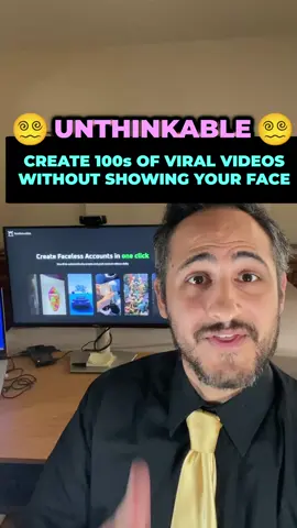 This is the fastest and laziest way to create 100s of viral videos on tiktok without showing your face, writing the script, creating the video, editing the video, and even posting the video. 😳
 .
 Go to faceless.video.  Faceless.video is a cutting-edge platform designed for content creators who wish to run a faceless channel fully automatically. 🥰
 .
 Click start for free. Choose your story or topic or you can create one from scratch using their AI prompt.🤖
 .
 Next, select your background, font type, color, and favorite AI voice. Then click create series. After linking Tiktok and Youtube accounts, the AI seamlessly handles everything, generating and posting videos daily on autopilot. 🔥
 .
 Then you can monetize those videos as part of the shorts and Tiktok creativity creator fund program. 🤑
 .
 Comment Viral so I can send you a special link to sign up to Faceless.video🔗
 .
 @Faceless.video 
 #facelessvideopartner #ai #artificialintelligence #aitools #freeai #aivideo #themepage #facelessreels #digitalmarketing #socialmedia
