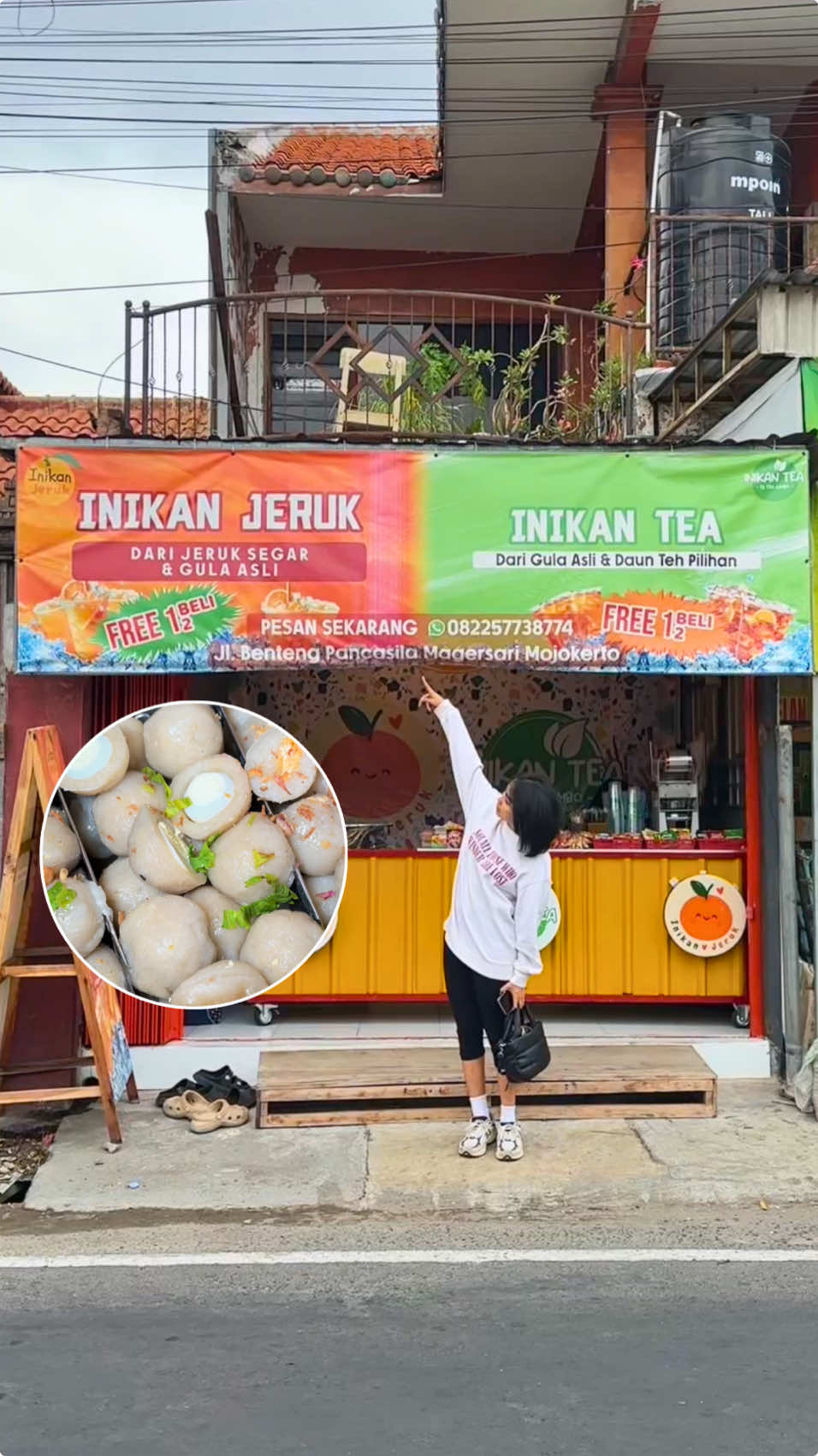 Devinisi jajan enak gak harus mahal Kalian harus cobain @inikanjajan Lokasi di Benpas arah ke pasar Burung #mojokertojalanjalan #kulinermojokerto #inikanjajan