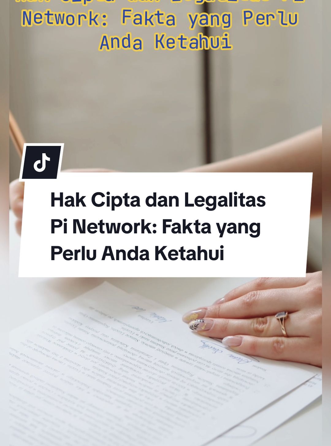 Hak Cipta dan Legalitas Pi Network: Fakta yang Perlu Anda Ketahui #pi #picoin #pinetwork #pinetworkopenmainnet2024 #piopenmainnet #gcv314159 #gcv #picoreteam #pinetworkindonesia 