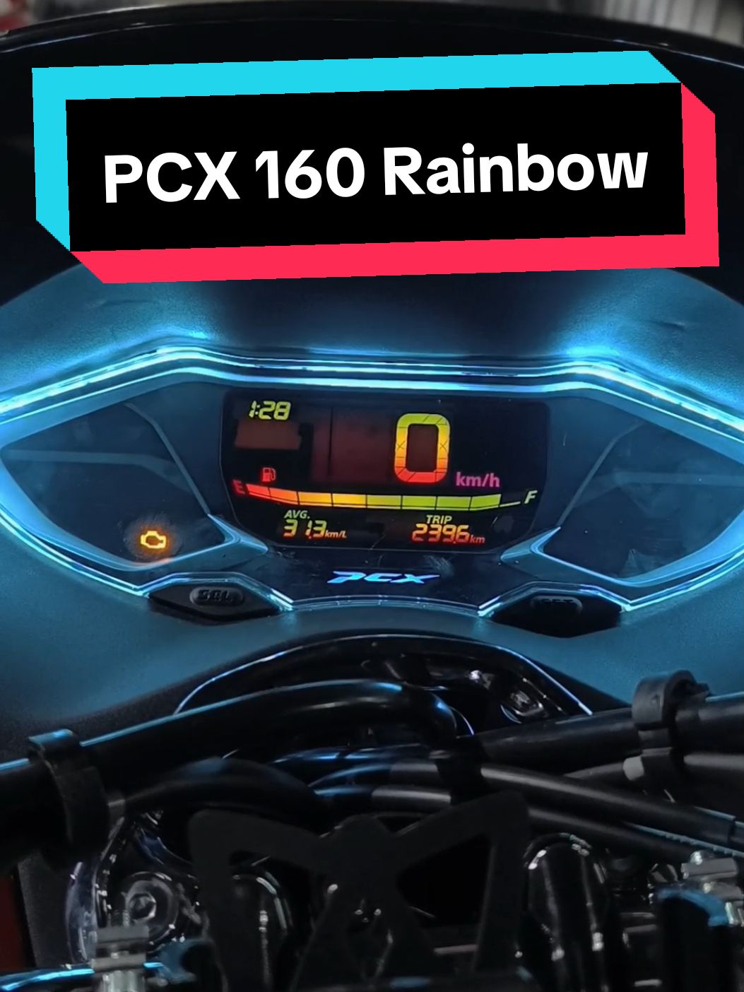 Modifikasi speedometer PCX 160 Rainbow Welcome #shandyalexandria #idemodifikasispeedometer #modifikasispeedometer #pcx160