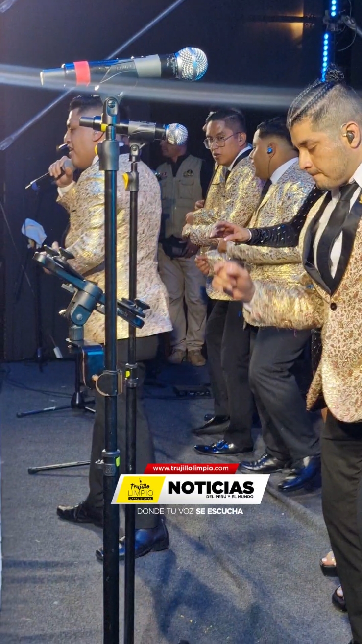 🔴🇵🇪 Orquesta Hnos Silva  PRESENTE  ¡Gran verbena por los 40 años! de la Caja Trujillo  🥳🥳🥳 Ven a la Plaza de Armas de Trujillo 🤩