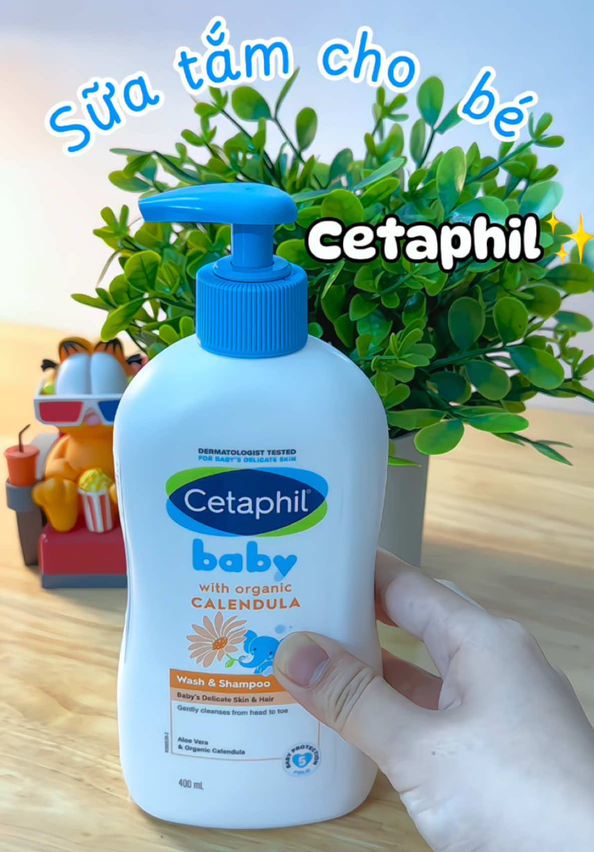 Sữa tắm gội dịu lành cho bé #mebau #mebauthongthai #mebimsua #cetaphil 