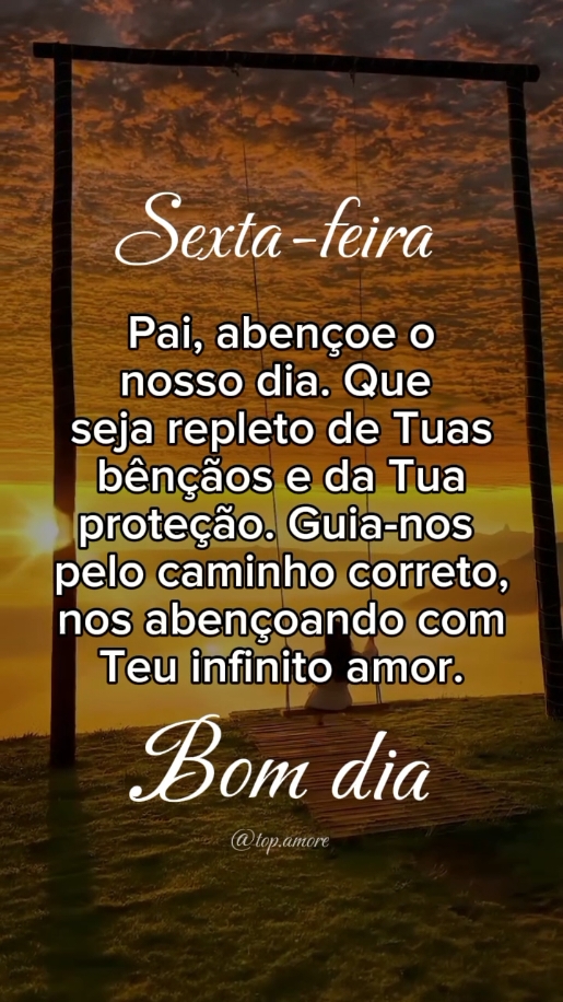 Abençoado dia pra você! 🙌  . . . . . . #bomdia #status #sextafeira #gratidão #mensagemparastatus #Deus #bomdiaaaaa #mensagemdebomdia #bomdiaabencoado 