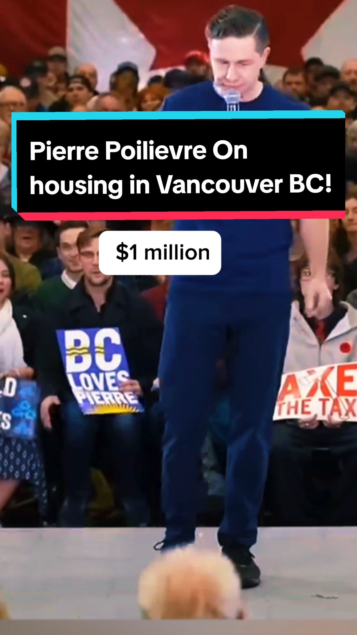 Pierre Poilievre speaks out about the skyrocketing cost of housing in Vancouver, BC! He shares his bold plan to address affordability by removing the GST tax on homes under $1 million. Could this make a difference in the Vancouver real estate market?  Let us know in the comments! #pierrepoilievre #vancouver #vancouverbc #fyp   #vancouverrealestate #housing   #realestatemarket #realestatetiktok 