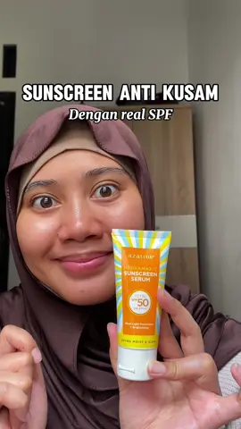 Sunscreen lokal untuk kulit kusam #azarinesunscreen #azarine #sunscreenviral #sunscreenreview #sunscreenlokal 