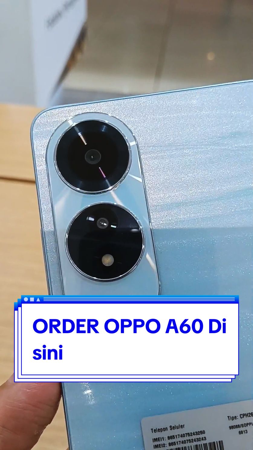 SOLD #OPPOA60 #OPPO #OPPOPalembang #OPPOIndonesia 