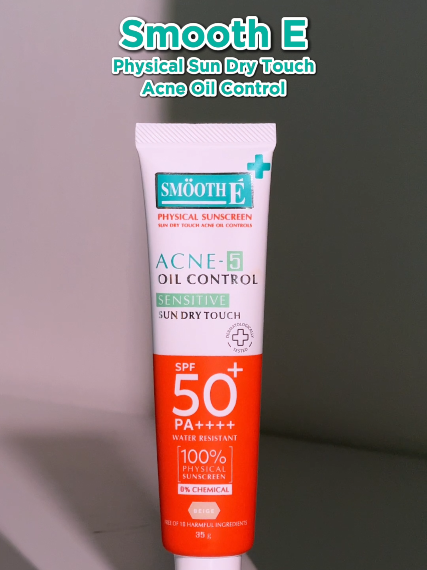 เลือกกันแดดที่ใช่ ได้ผิวที่ชอบ  #SmoothEPhysicalSunDryTouchAcneOilControl #แพทย์ผู้เชี่ยวชาญแนะนำ #SmoothE #สมูทอี #ผิวแพ้ง่าย  #เป็นสิว #กันแดด