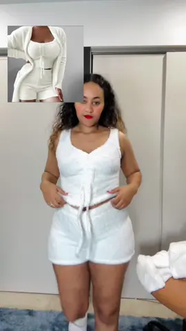 (3 Pieces) Plush Lace-up Pajamas Casual Suit Home Slothes#pj #tiktokshopblackfriday #fypシ゚viral #tiktokmademebuyit #CapCut 