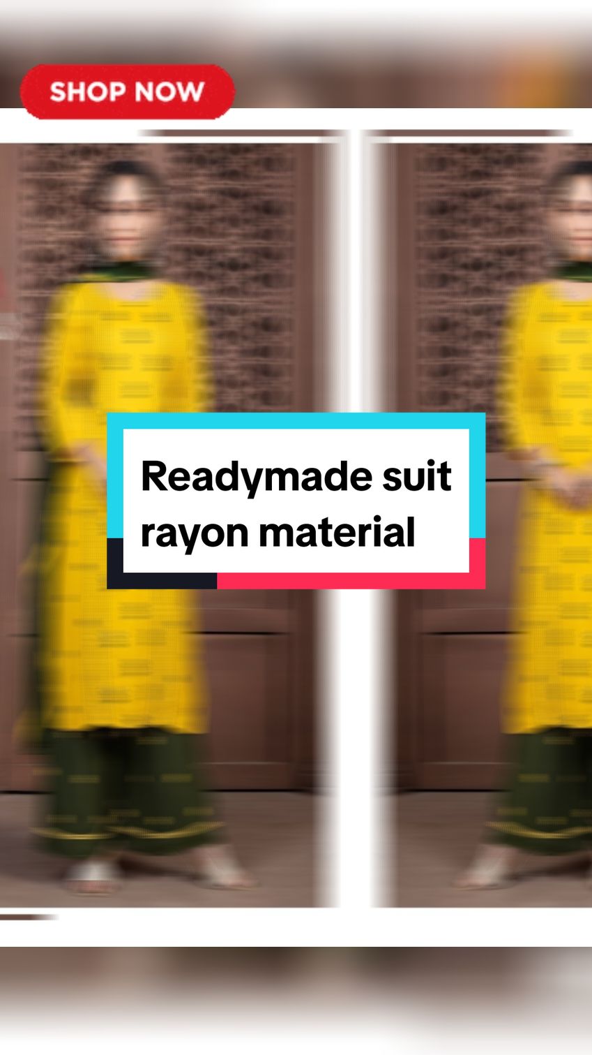 Readymade top palazzo suit rayon material normal cutting ready stock. #toppalazzosuit #readymadesuit#goviralvideo  #fypシ゚#standardcutting #itz_sangarishop 