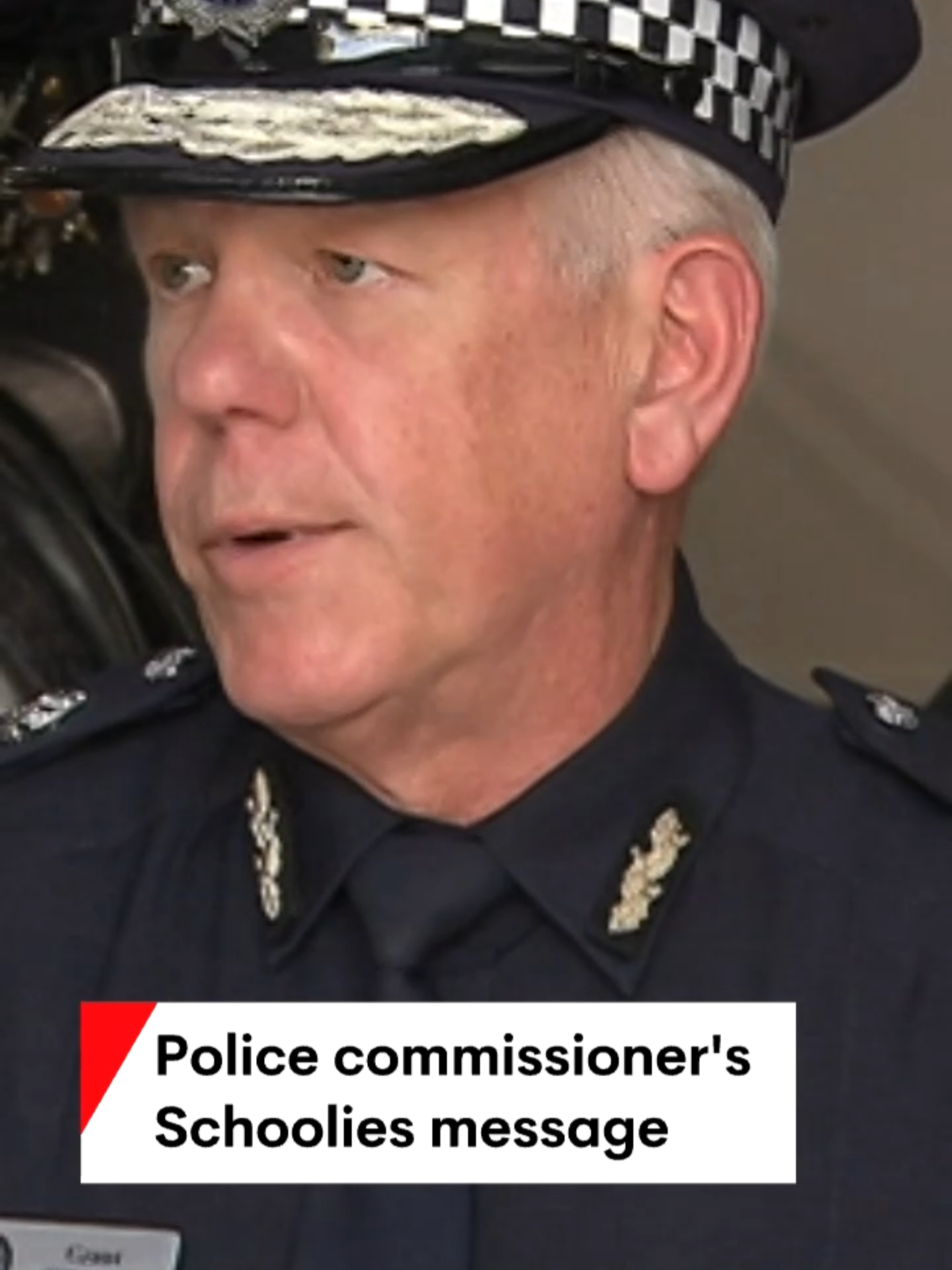 ‘Go and have a good time but make sure you come home.' A year after losing his youngest son Charlie in a Schoolies weekend tragedy, Police Commissioner Grant Stevens has issued a heartfelt road safety plea as thousands of school leavers flock to Victor Harbor. #Schoolies #7NEWS