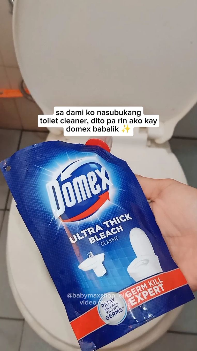 domex toilet cleaner ✨ #domex #toiletcleaner #toiletbowlcleaner #tiktokshopph #shopnow 