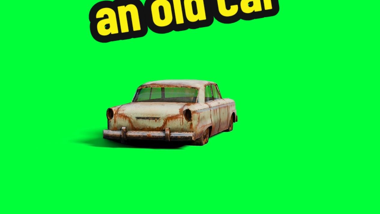 an old car #greenscreeneffect #greenscreenvideo #greenscreenchallenge #greenscreen #pfy #fyp #foryou #oldcar #car 