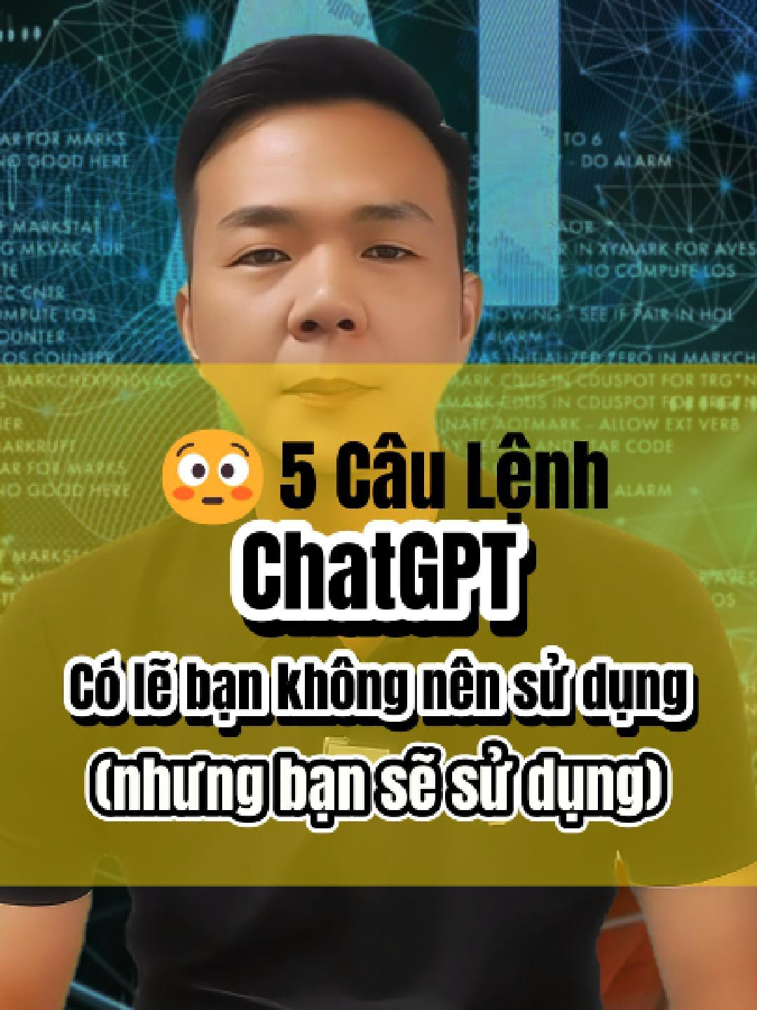 😳5 Câu Lệnh ChatGPT Có lẽ bạn không nên sử dụng (nhưng bạn sẽ sử dụng) Những lời nhắc ChatGPT này có vẻ quá tốt để có thể là sự thật - nhưng hãy tin tôi, chúng là sự thật. Cho dù bạn đang cố gắng tiếp thị sản phẩm của mình, học một kỹ năng mới hay đàm phán như một chuyên gia, những lời nhắc này sẽ thay đổi cuộc chơi cho bạn. Hãy sử dụng chúng một cách khôn ngoan. #ChatGPTHacks #Làmviệcthôngminhhơn #Altools #Mẹonăngsuất #chatgptprompts #viraltips #LifeHack