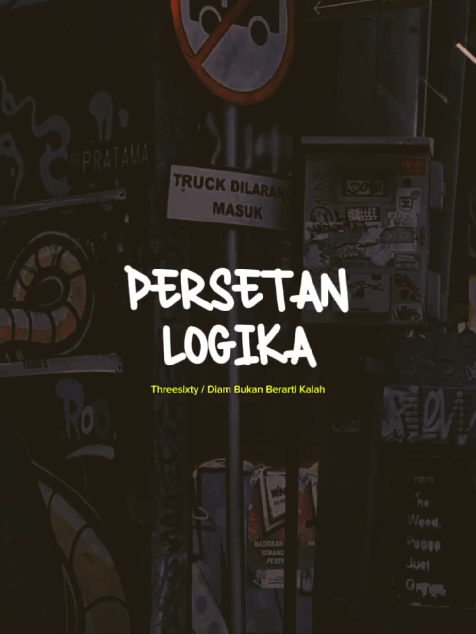 diam bukan berarti kalah. #CapCut #trend #musik #lirik #foryou #masukberanda #trending #fyp #tiktok #punk #poppunk #diambukanberartikalah #threesixty #threesixtyskatepunk 