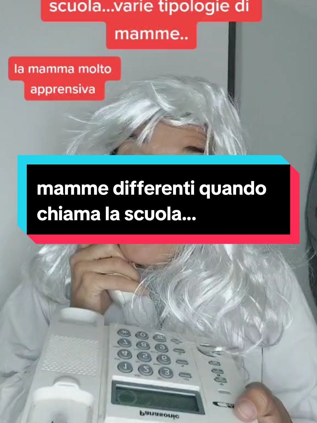 #accadeoggi  mamme e figli quando chiama la scuola...diverse tipologie di mamme..tu quale sei?