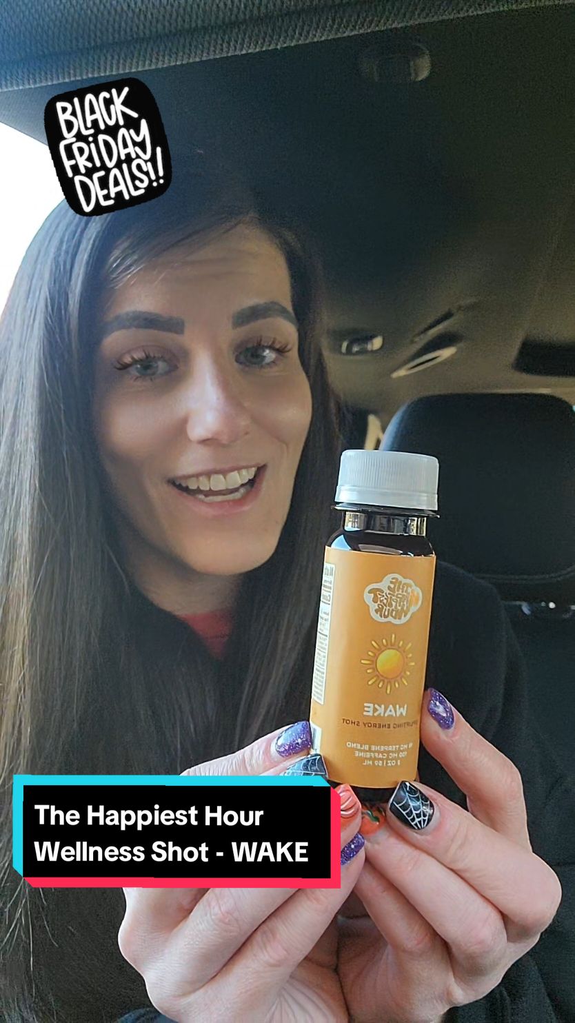 🌞 WAKE ENERGY SHOT 🌞 by @The Happiest Hour Drinks! #thehappiesthour  #tiktokshopblackfriday #tiktokshopcybermonday #tiktokshopholidayhaul #ttsdelight #giftguide #fyp #creatorsearchinsightsincentive #tiktokcreatorsearchinsightsincentive 