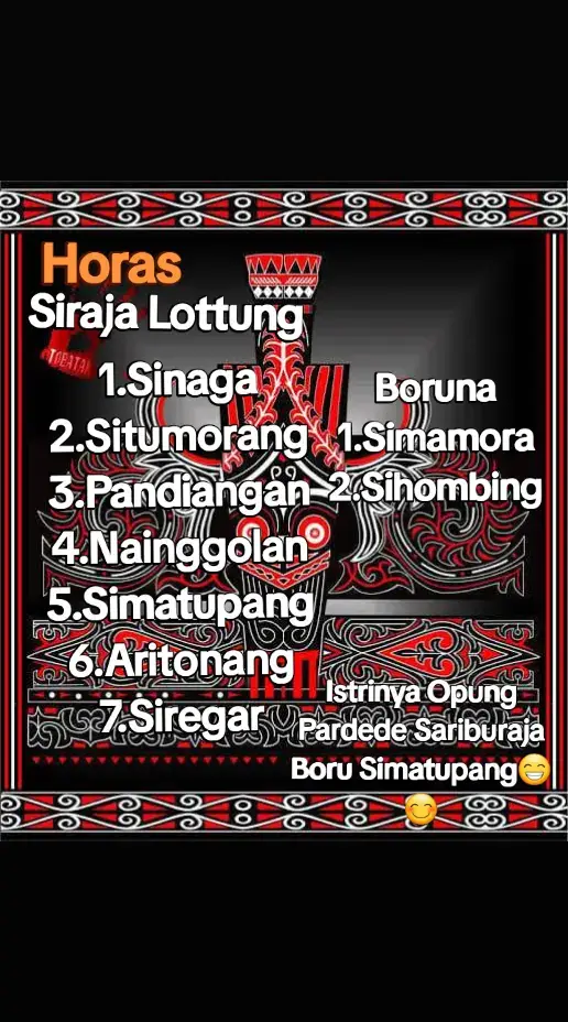 Horas Opung Ku #sirajalontung