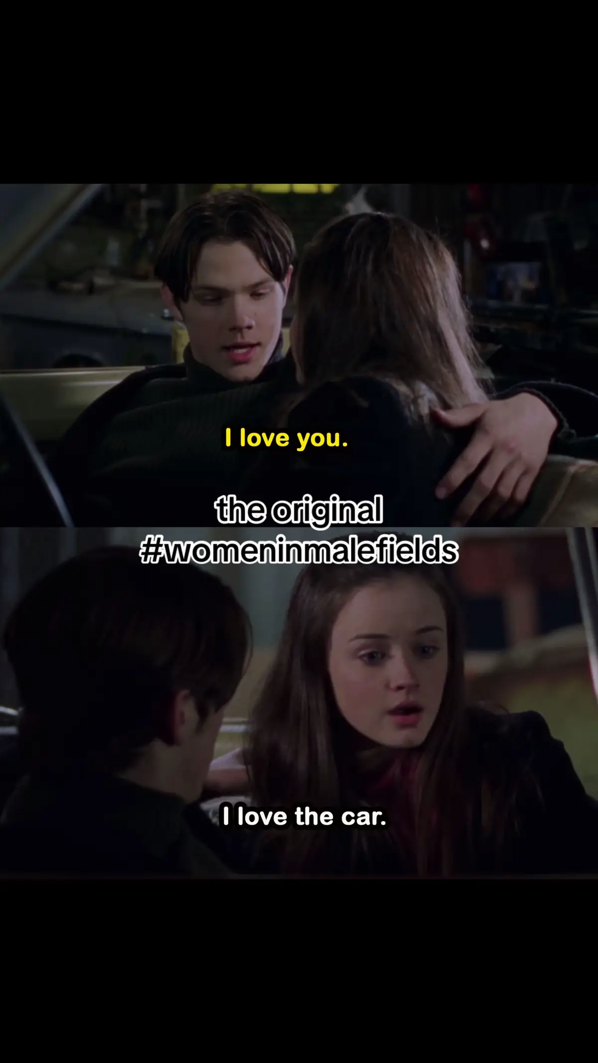 #gilmoregirls #rorygilmore #deanforester #womeninmaledominatingfields #womeninmalefields #gg #gilmoregirlstok #ilovethecar #starcrossedloversandotherstrangers #fyp #photo #chiltonrory 