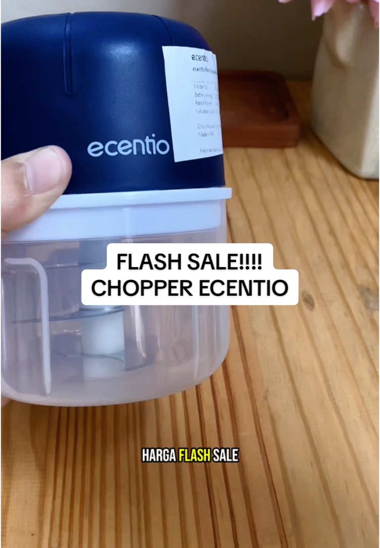 Harga flash sale dapet chopper bagus, dapat garansi 1 tahun juga😱 #chopper #choppermini #ecentio #flashsale #foryou #gebyarbelanjanovember  #cuantanpabatas 