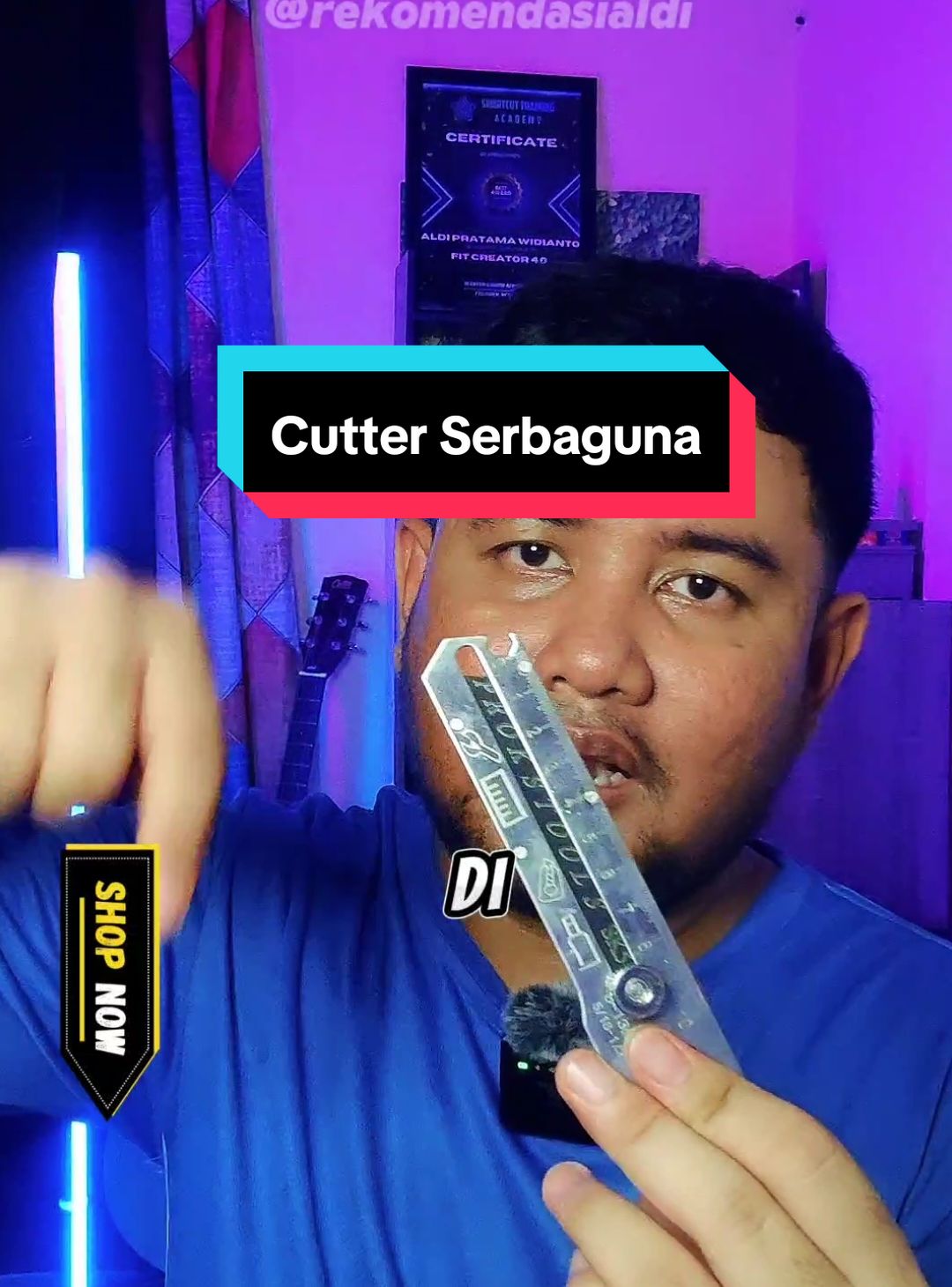 Cutter stainless 9 in 1 serbaguna #cutter #cuttermultifungsimurah #cutterviral #cuantanpabatas #cutterstainless 