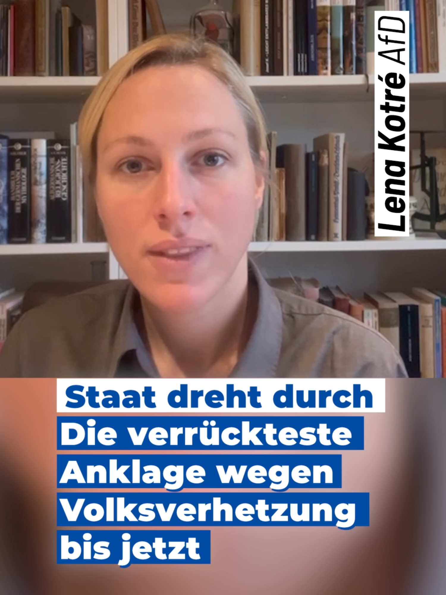 Staat dreht durch: Die verrückteste Anklage wegen Volksverhetzung bis jetzt 🤯 Eine Seniorin wird vor Gericht gezerrt, weil sie auf Facebook geschrieben hat, dass Deutschland Fachkräfte und keine Asylanten braucht. Was nach einer völlig legitimen Meinungsäußerung aussieht, ist für die Staatsanwaltschaft offenbar Volksverhetzung.