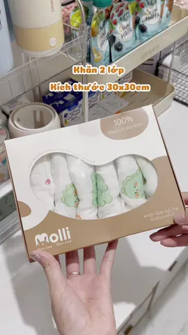 Khăn này mềm mại lắm nè các mẹ ơi #xuhuong #khansua #molli #khunglong #virlvideo #review 