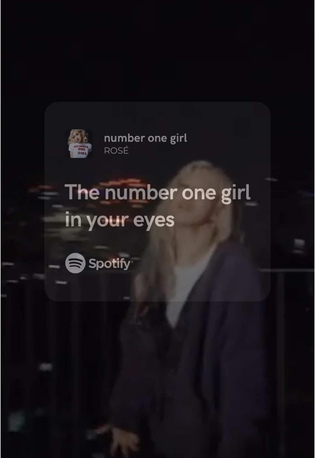 Number one girl - Rosé #numberonegirl #rose #rosie #spotify #lyrics #blackpink #blinks #numberones @ROSÉ 