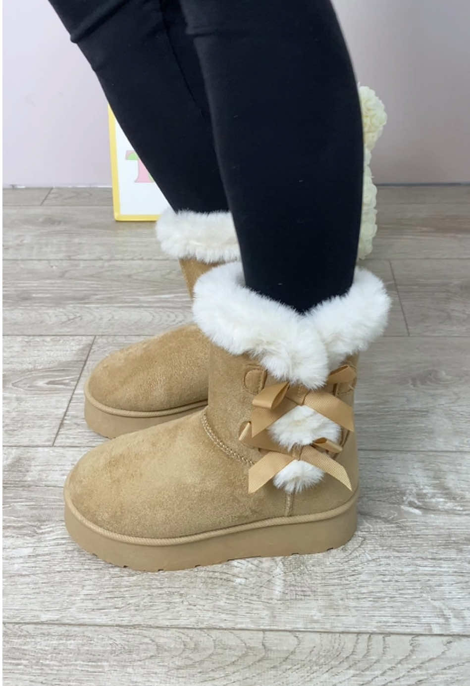 Women's Bow Decorated Plush Snow Boots🎀🎀🎀 #tiktokshopblackfriday #tiktokshopcybermonday #spotlightfinds #christmas #blackfriday#TikTokShopHolidayHaul #spotlightfinds#shoes #shoestyle #womenshoes #boots #warm #confort 